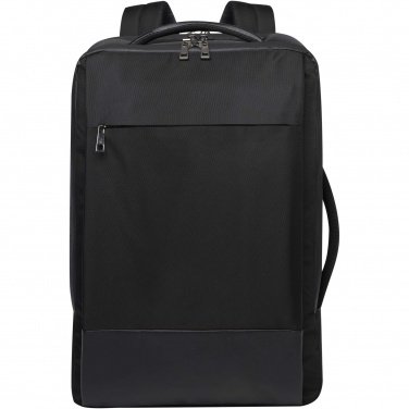 Logo trade liikelahja kuva: Expedition Pro 17 tuuman GRS-kierrätetystä materiaalista valmistettu laajennettava reppu kannettavalle, 35 l