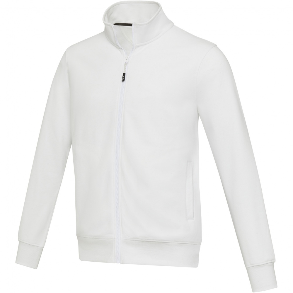 Logo trade mainoslahja kuva: Galena unisex Aware™ kierrätetystä materiaalista valmistettu täysvetoketjullinen svetari