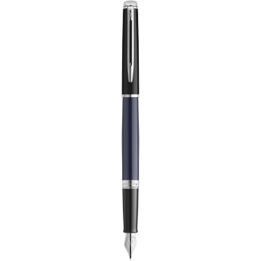 Logo trade liikelahja kuva: Waterman Hemisphere värit peittävä mustekynä Palladium pinnoitteella.