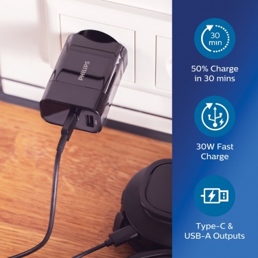 Logotrade mainoslahja ja liikelahja kuva: Philips ultranopea PD seinälaturi