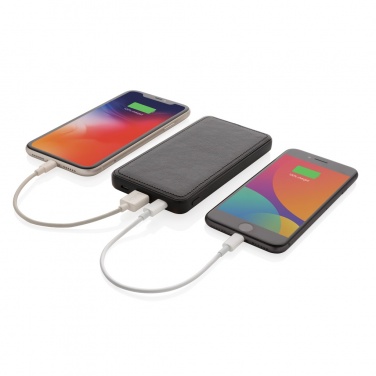 Logo trade mainoslahjat tuotekuva: Tusca 10.000 mAh PU varavirtalähde