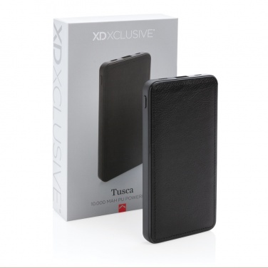 Logo trade mainoslahja kuva: Tusca 10.000 mAh PU varavirtalähde