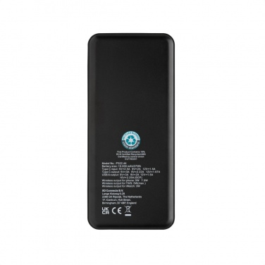 Logotrade liikelahjat mainoslahjat tuotekuva: Fenwick 10000mAh 3-in-1 virtapankki RCS muovista