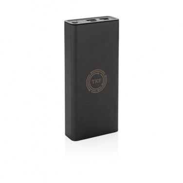 Logo trade mainoslahja kuva: Terra RCS alumiininen 20w 20000mAh varavirtalähde
