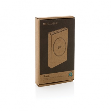 Logo trade mainostuotet tuotekuva: Terra RCS alumiininen 5000 mAh 5w langaton varavirtalähde