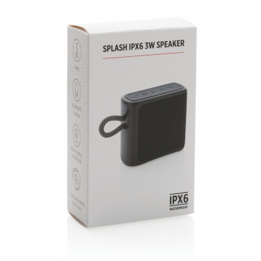 Logotrade liikelahja mainoslahja kuva: Splash IPX6 3W kaiutin