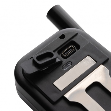 Logo trade mainoslahjat tuotekuva: Gear X USB uudelleenladattava työvalo RCS muovista