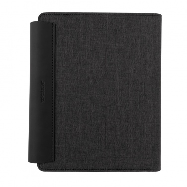 Logo trade mainoslahja ja liikelahja tuotekuva: Fiko langaton latausportfolio A5 varavirtalähteellä