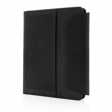 Logotrade mainoslahja tuotekuva: Fiko langaton latausportfolio A5 varavirtalähteellä