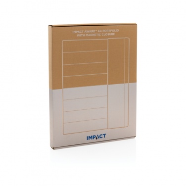 Logotrade mainoslahja tuotekuva: Impact Aware™ A4 portfolio magneettisella suljennalla