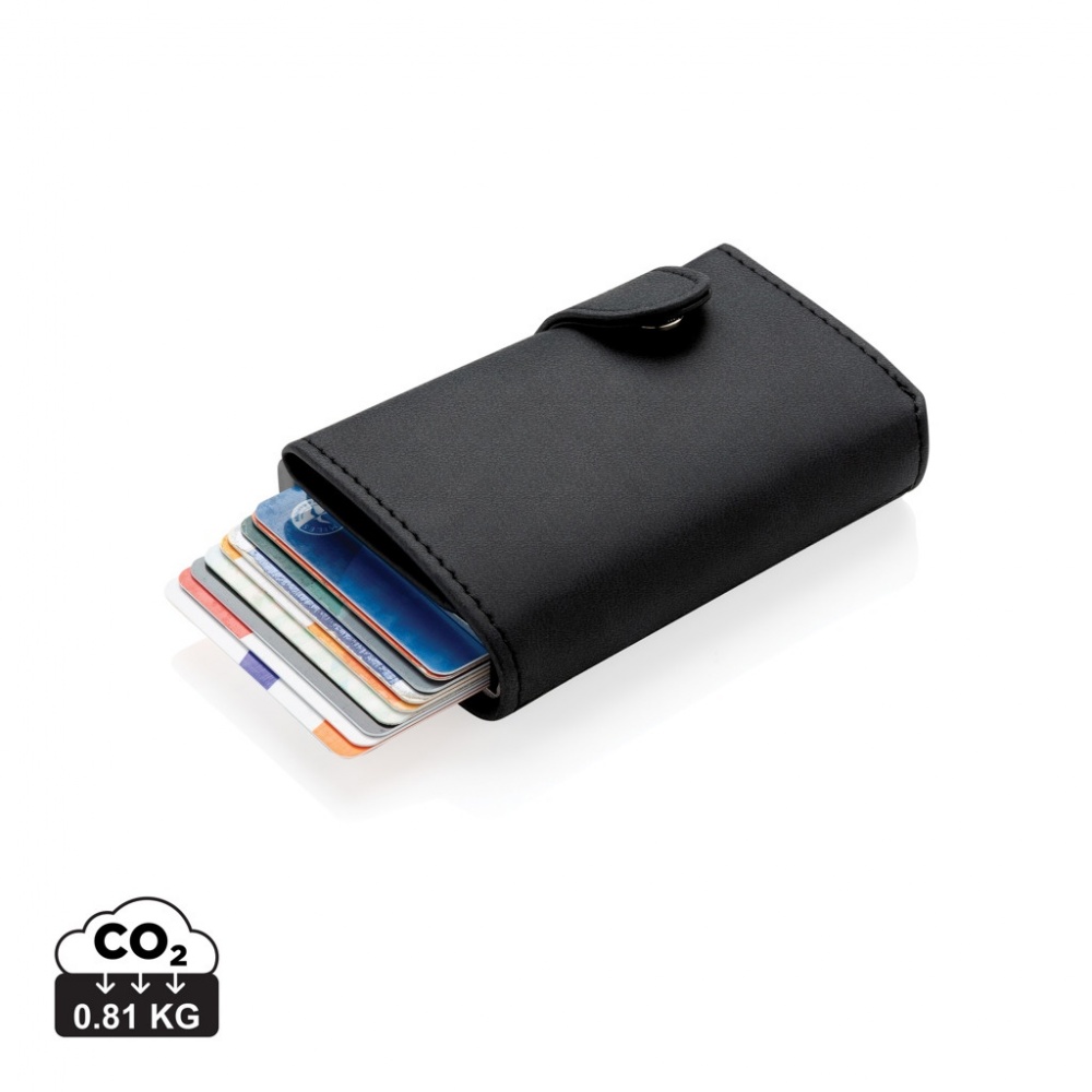 Logo trade mainoslahjat ja liikelahjat kuva: Alumiininen RFID-korttitasku ja PU-lompakko