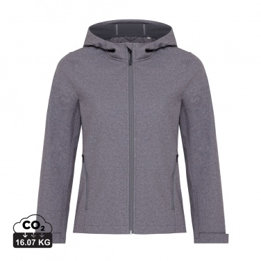 Logotrade mainostuote tuotekuva: Iqoniq Makalu naisten softshell takki R-polyesteristä