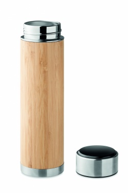 Logo trade mainoslahjat ja liikelahjat kuva: Bambu termospullo 480 ml PANAY