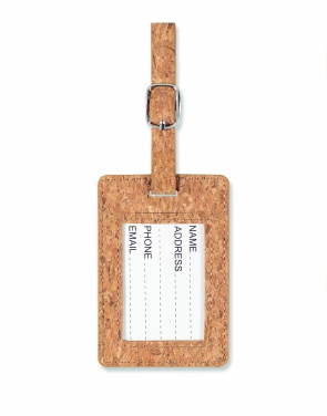 Logotrade mainoslahjat ja liikelahjat tuotekuva: Cork luggage tag