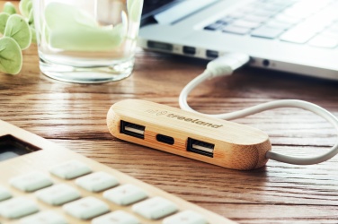 Logotrade mainoslahja tuotekuva: USB keskitin