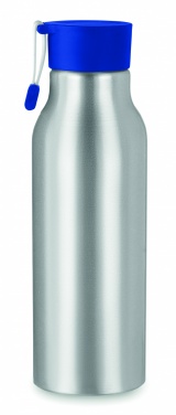Logo trade liikelahja kuva: Yksiseinäinen 500 ml alumiinipullo, PP korkki ja silikoninen hihna mukautettavalla painatuksella