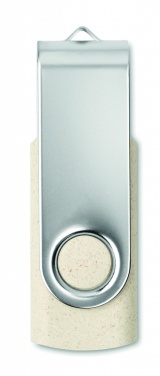 Logo trade mainoslahjat tuotekuva: Vehnäolki PP 50/50 USB 16GB