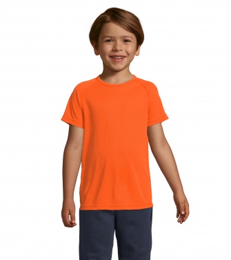Logotrade liikelahja tuotekuva: SPORTY Lasten T paita 140g