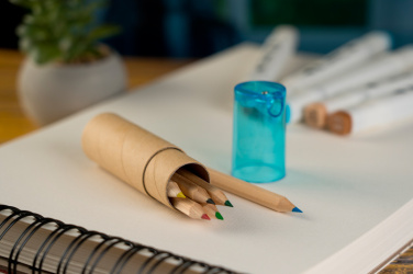 Logotrade mainostuotet kuva: Puiset väriliidut BECKY