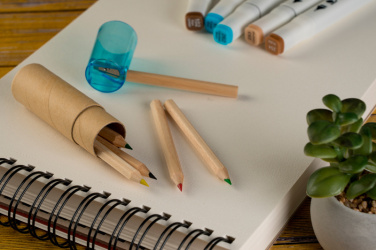 Logotrade liikelahja tuotekuva: Puiset väriliidut BECKY