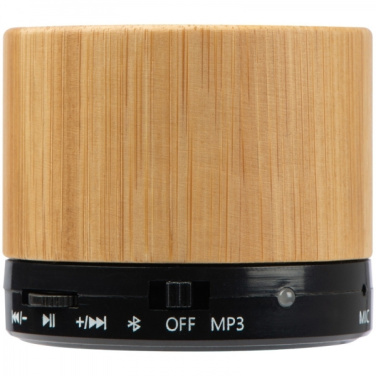 Logo trade liikelahja mainoslahja tuotekuva: Bambu Bluetooth-kaiutin FLEEDWOOD