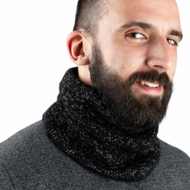 Logotrade mainoslahjat kuva: Monikäyttöinen huivi MOGOTON Schwarzwolf