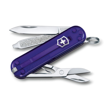 Logo trade mainostuote kuva: Taskuveitsi Classic SD läpinäkyvä Victorinox