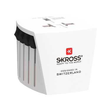 Logotrade liikelahja tuotekuva: SKROSS World Travel matka-adapteri MUV Micro