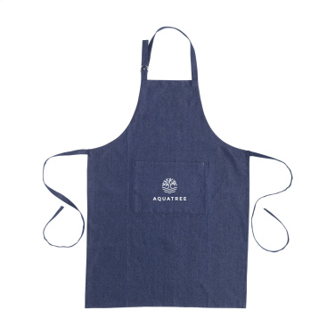 Logo trade liikelahjat mainoslahjat kuva: Esiliina GRS Kierrätetty Denim (220 g/m²)
