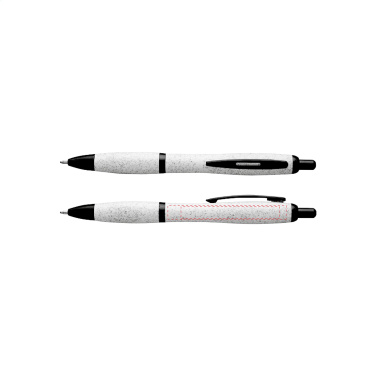 Logotrade liikelahjat mainoslahjat tuotekuva: Athos Wheat-Cycled Pen vehnän olkikynä