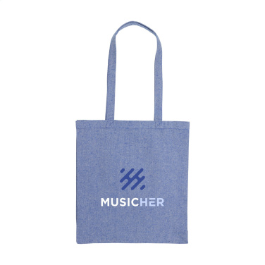 Logo trade liikelahjat mainoslahjat kuva: Melange Shopper GRS kierrätetty kangaskassi (280 g/m²).