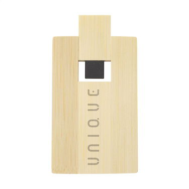 Logo trade mainostuote kuva: Luottokortti USB Bamboo 64GB