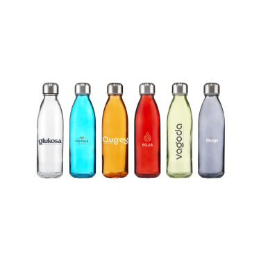 Logotrade mainoslahja tuotekuva: Topflask Glass 650 ml juomapullo