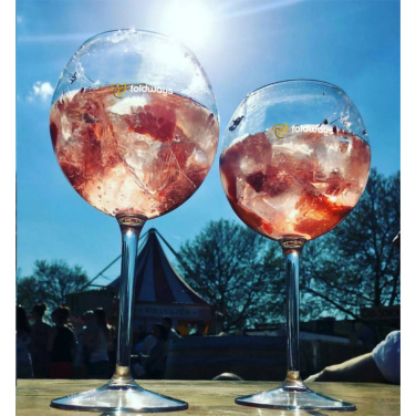 Logo trade liikelahja kuva: HappyGlass Miss Liza Gin-Tonic-lasinen Tritan 630 ml