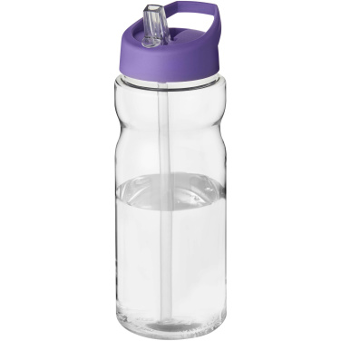Logo trade mainostuote kuva: H2O Active® Eco Base 650 ml -urheilujuomapullo kaatonokkakannella