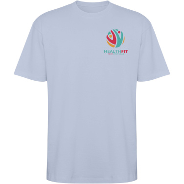 Logo trade mainoslahja kuva: Bull, lyhythihainen, ylikokoinen unisex-t-paita
