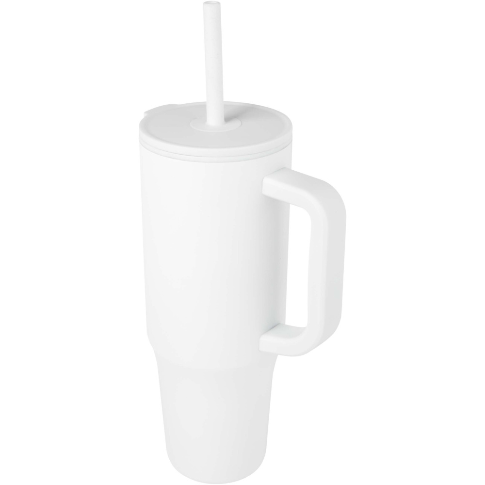 Logo trade liikelahja mainoslahja tuotekuva: Brady 900 ml:n RCS-sertifioitu eristetty juomamuki silikonipillillä