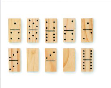 Logo trade mainoslahja kuva: Domino- ja korttisetti