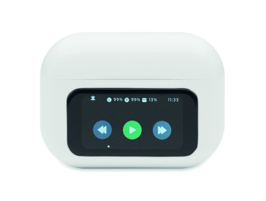 Logo trade mainoslahjat ja liikelahjat kuva: ABS TWS -kuulokkeet