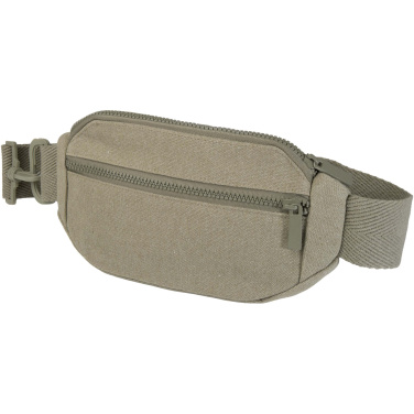 Logotrade liikelahja mainoslahja kuva: Crescent 500 g/m²:n Aware™ kierrätetty crossbody-laukku