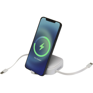 Logo trade liikelahja mainoslahja tuotekuva: Gloas 5-in-1-kierrätysmuovinen, sisäänvedettävä datasynkronointi- ja 100 W:n pikalatauskaapeli älypuhelimen työkalusarjalla