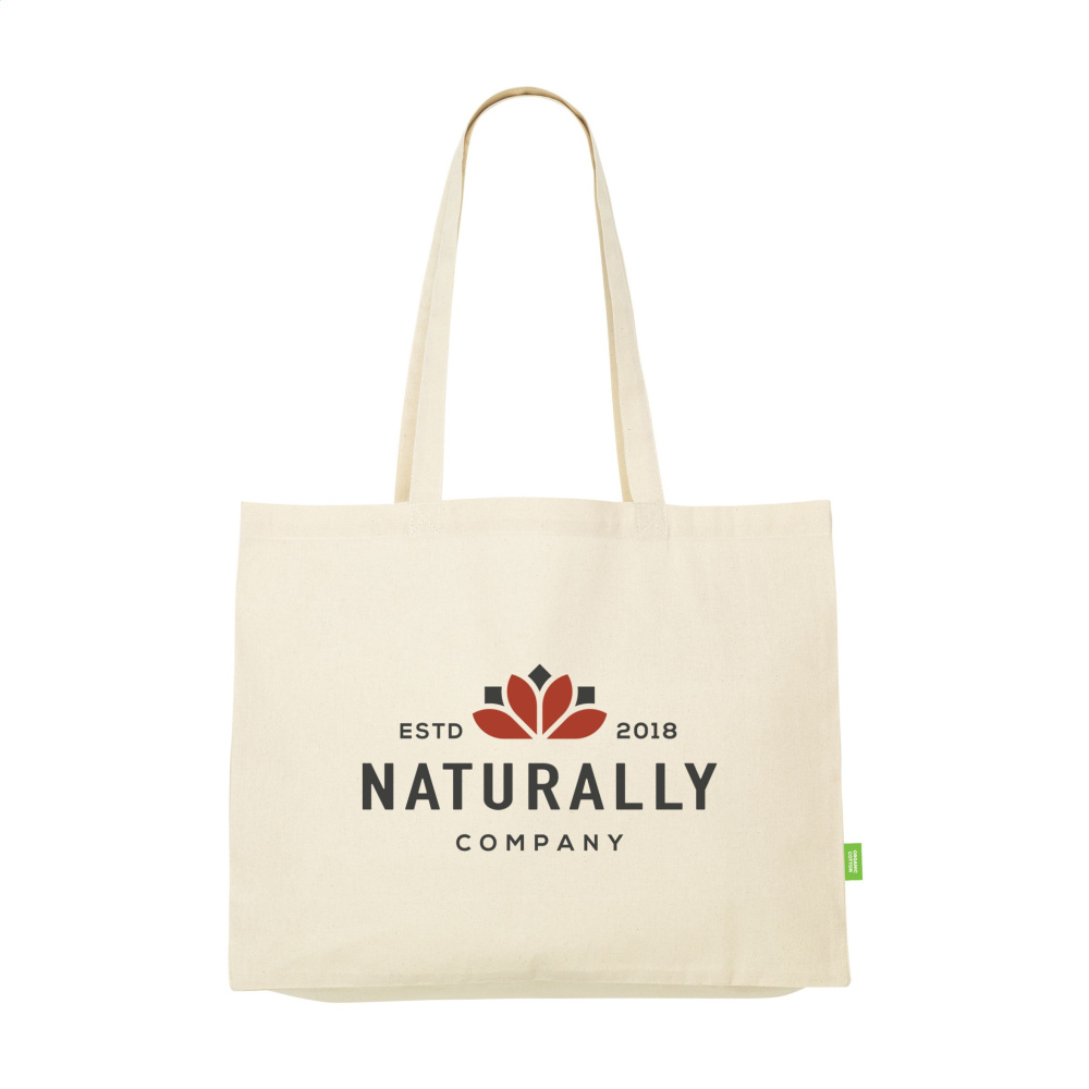Logotrade verslo dovanos nuotrauka: ECO Shopper organinės medvilnės (180 g/m²) pirkinių krepšys
