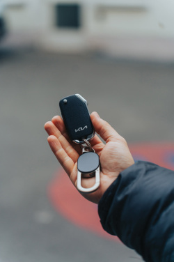 Logotrade dovana nuotrauka: Raktų ieškiklio raktų pakabukas su visame pasaulyje nustatymu ir USB C