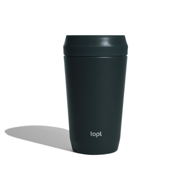 Logotrade reklaminiai produktai nuotrauka: Patentuotas „Topl“ perdirbto plieno „To Go“ 354 ml