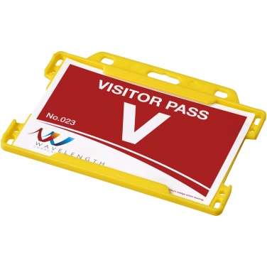 Logotrade dāvanas foto: Vega plastikāta karšu turētājs