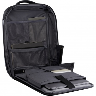 Logotrade ziemassvētku dāvanas foto: Expedition Pro 15,6 collu GRS pārstrādāta kompakta klēpjdatora mugursoma 12L