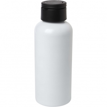 Logotrade korporatīvās dāvanas foto: Trinity 600 ml RCS sertificēta pārstrādāta alumīnija ūdens pudele ar RPET vāku