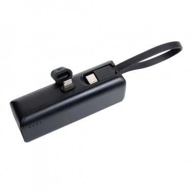 Logotrade ziemassvētku dāvanas foto: Powerlink RCS rplastic 3000 mAh powerbank iOS savienotājs