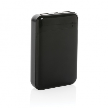 Logotrade korporatīvās dāvanas foto: RCS standarta otrreizējās pārstrādes plastmasas 10 000 mAh jaudas banka