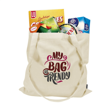 Logotrade biznesa dāvanas foto: ShoppyBag GRS pārstrādāta kokvilna (140 g/m²)